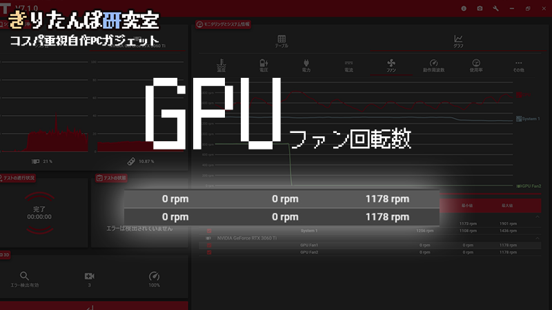 Rtx3060ti Galaxの白くて5万円台のグラボはコスパ最強か検証してみた きりたんぽ研究室