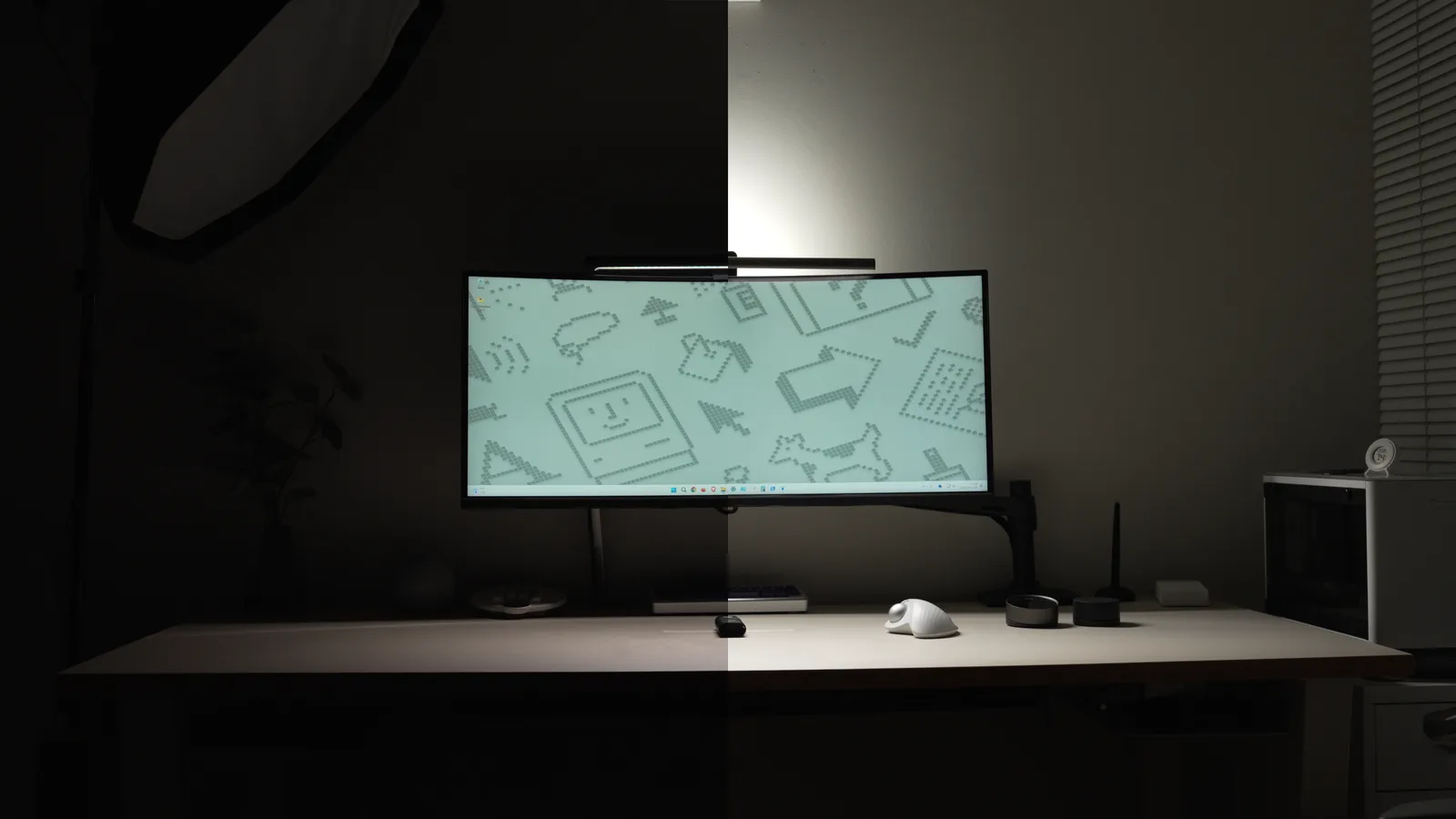 左Xiaomi／右Halo 2の同条件比較