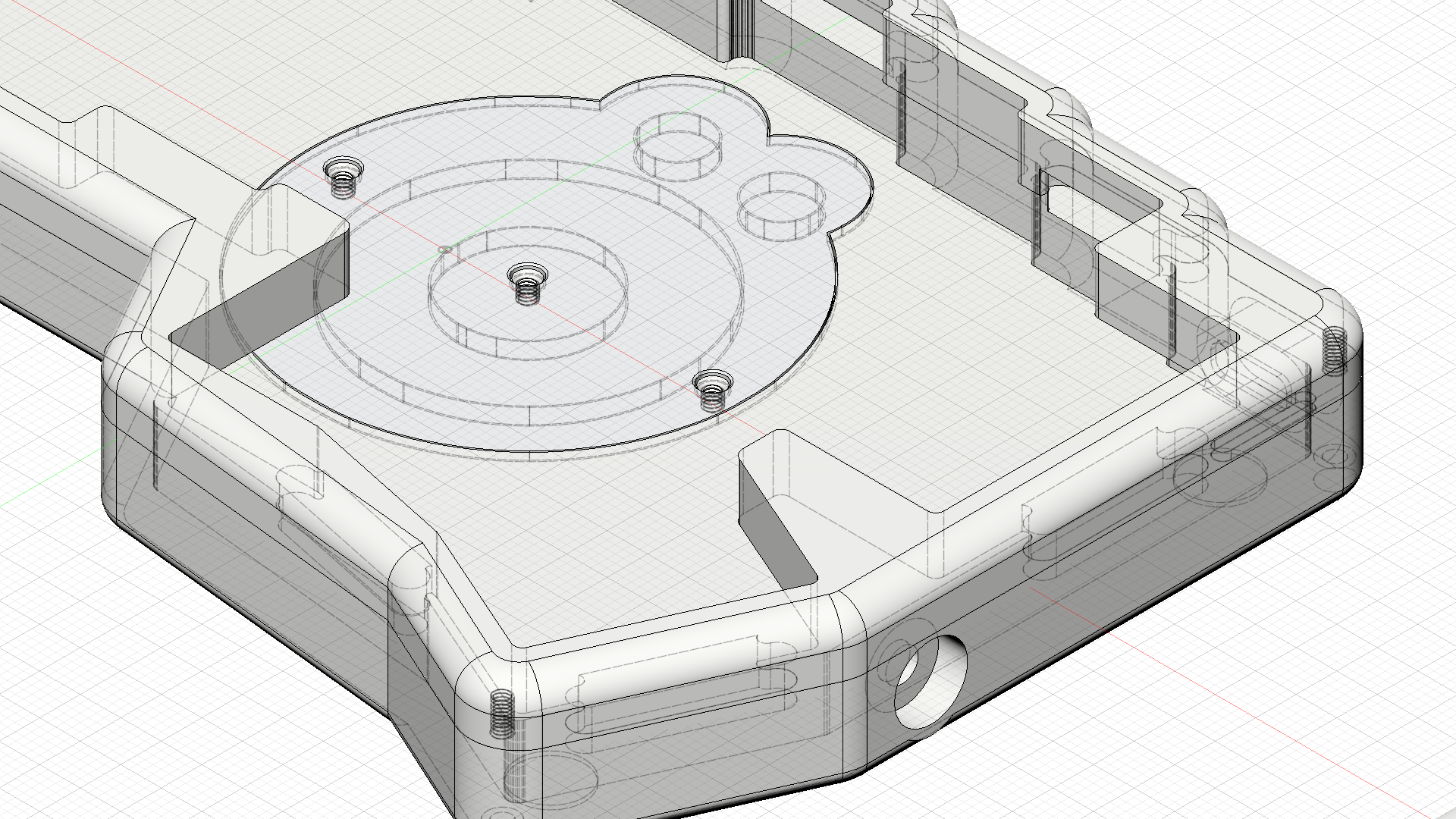 ネジ固定に変更